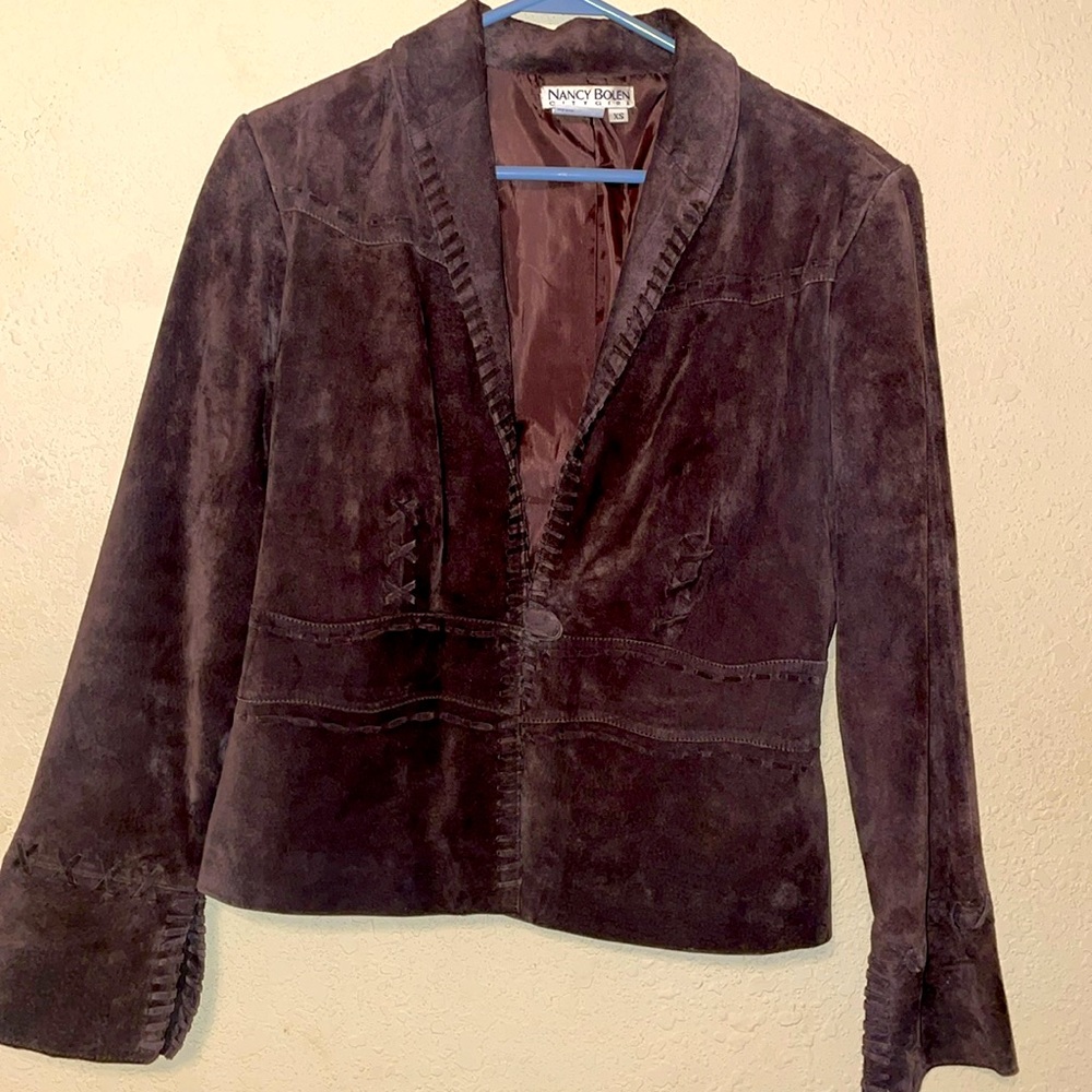 Vintage Nancy Bolen City Girl Suede jacket
